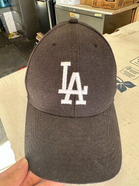 47 Brand - Black Dodgers Hat (Used, OSFA)